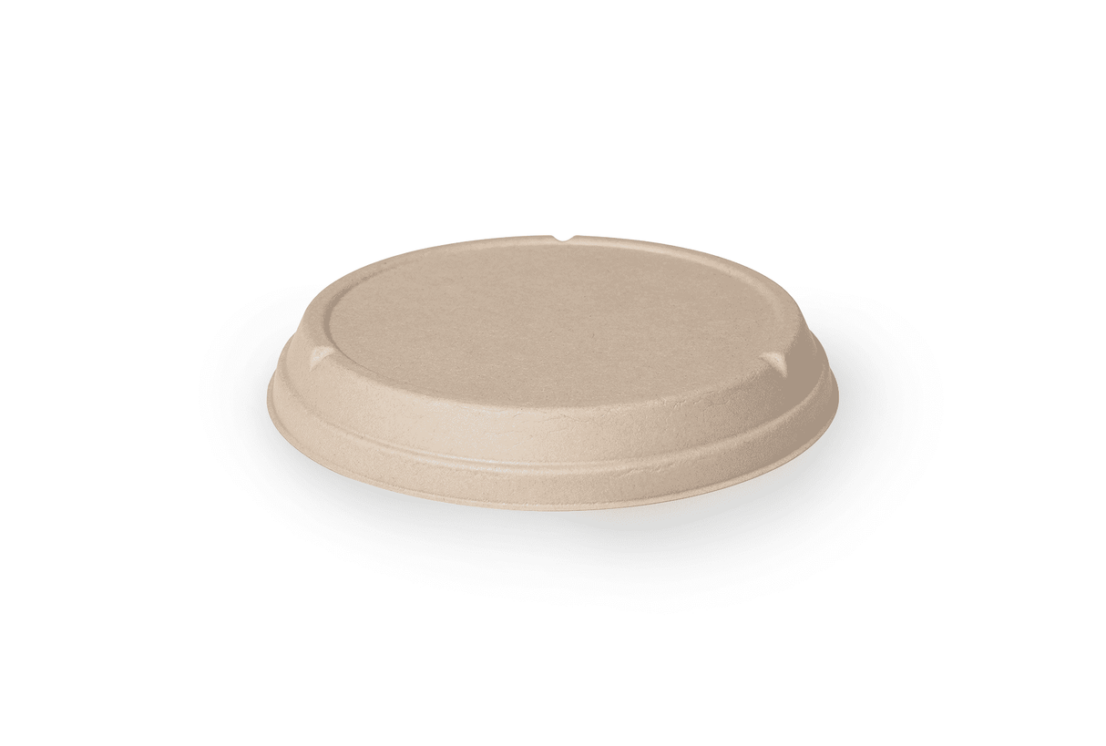 Verpackung2GoBagasse Deckel für Bagasse Salatschale