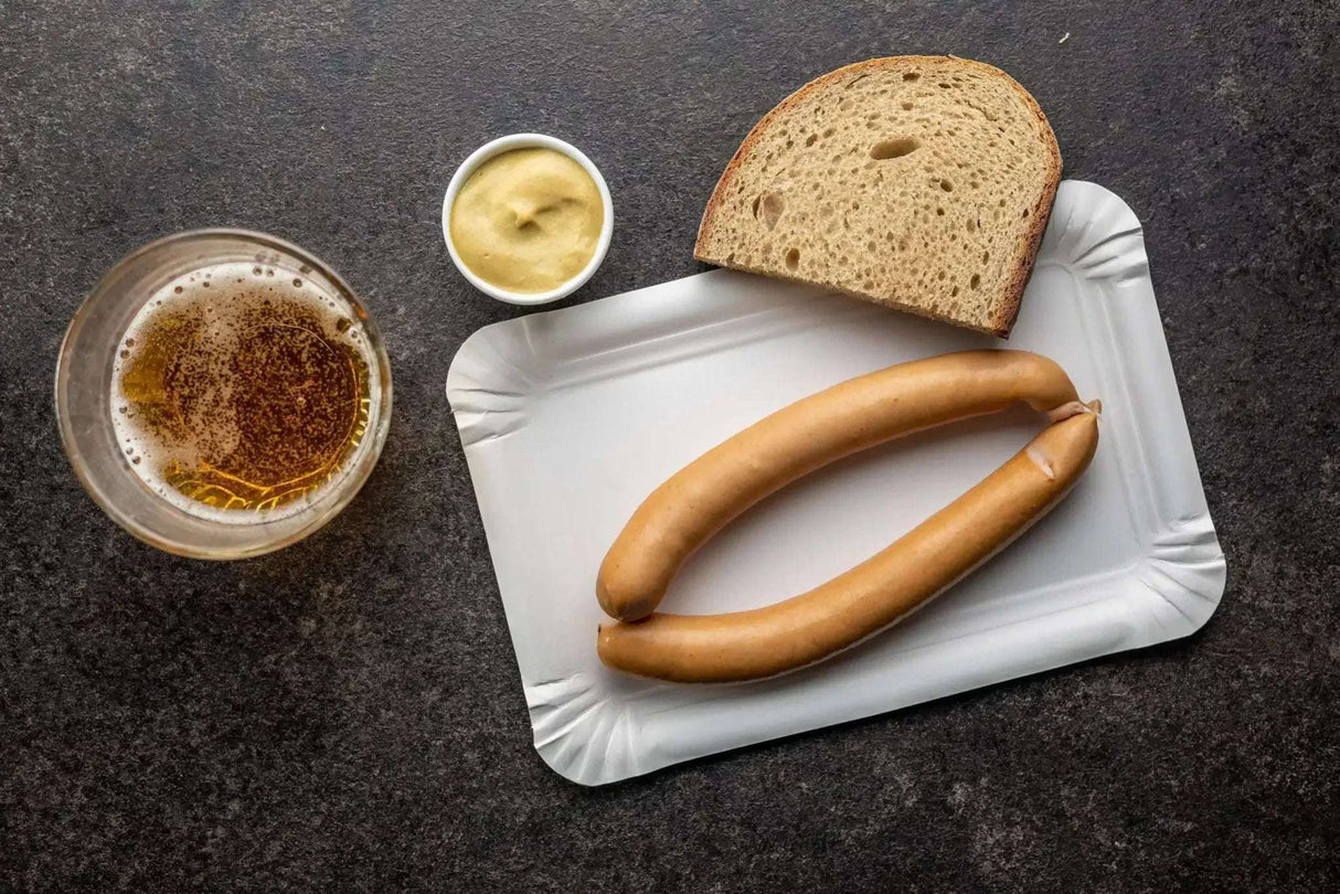 Pappteller eckig in der Situation Verpackung2Go