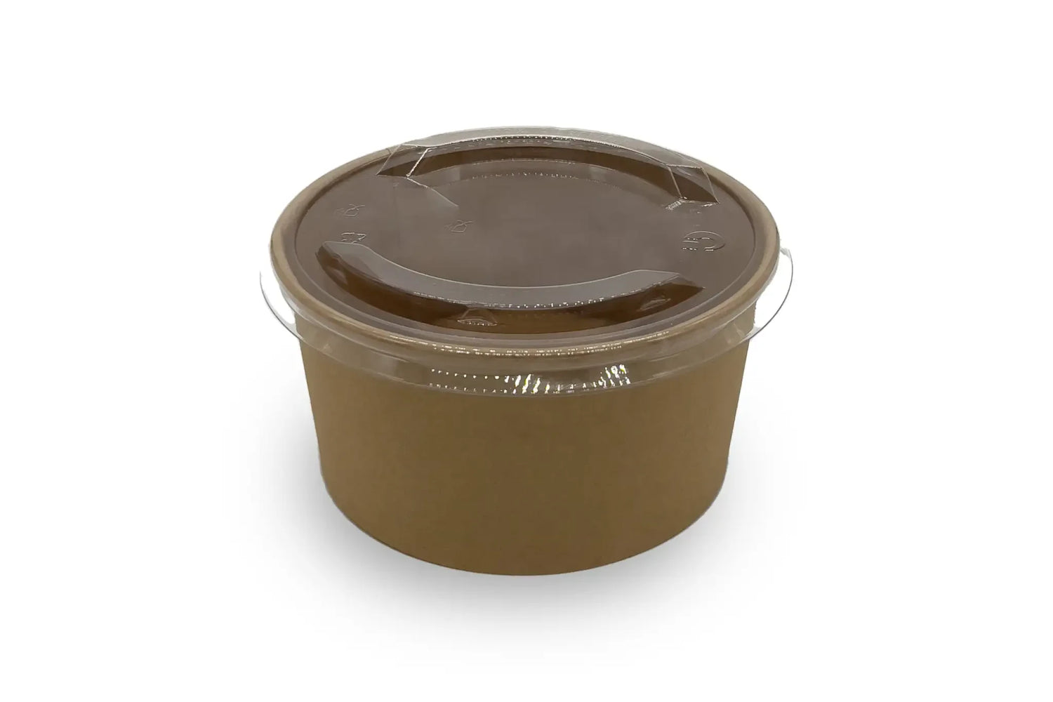 Salatbowl aus Kraftpapier 7500ml Verpackung2Go