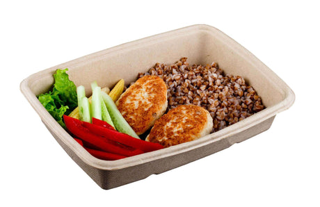 BePulp Menüschale 950ml Verpackung2Go