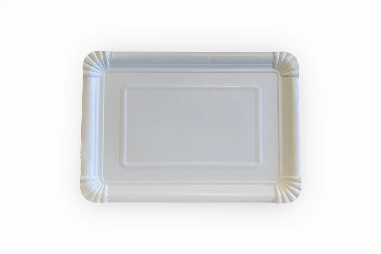 Pappteller eckig 16,5x20cm Verpackung2Go