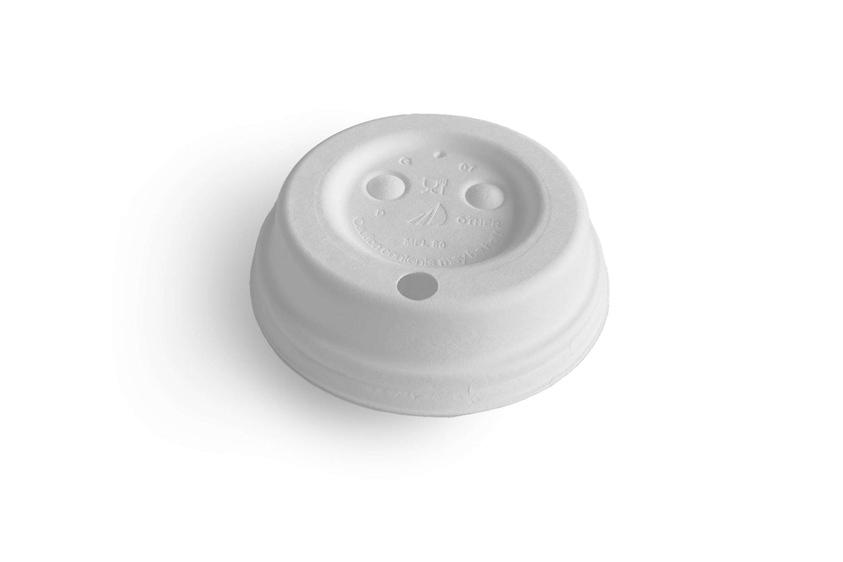 Deckel für Kaffeebecher, Coffee To Go - 300/400ml Fiber Verpackung2Go