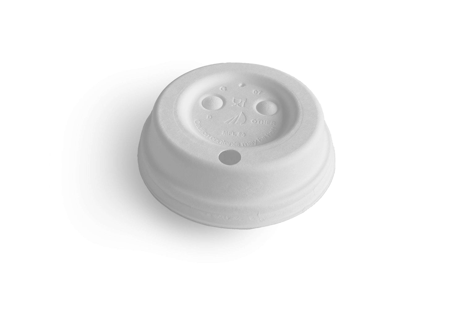 Deckel für Kaffeebecher, Coffee To Go - 300/400ml Fiber Verpackung2Go