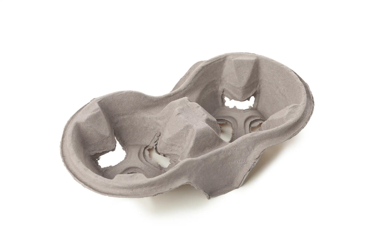 Tragetablett aus Papier für 2 Becher Verpackung2Go