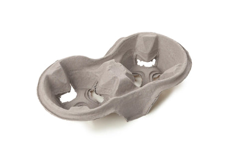 Tragetablett aus Papier für 2 Becher Verpackung2Go