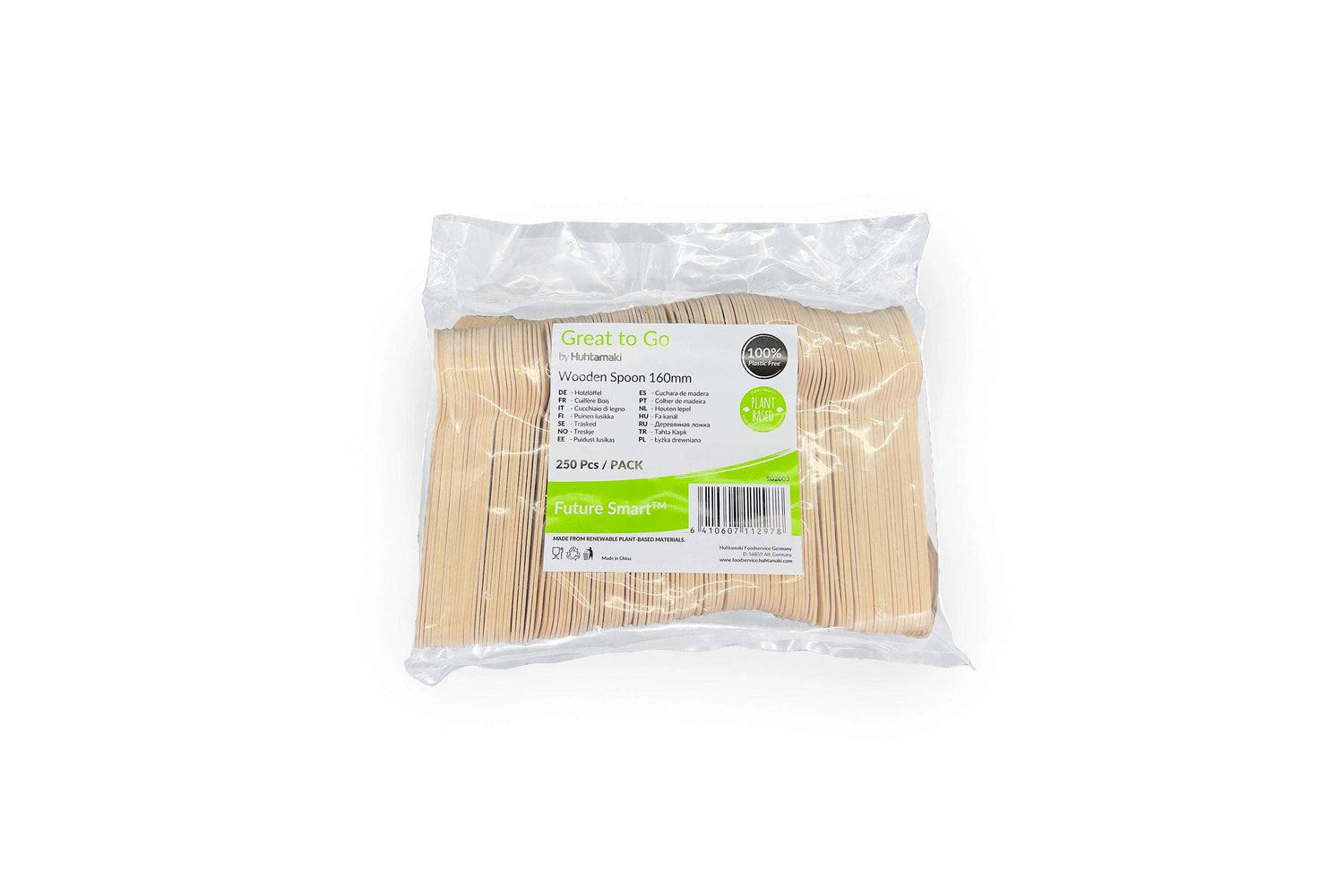 Holz Löffel 16cm - Future Smart Verpackung2Go
