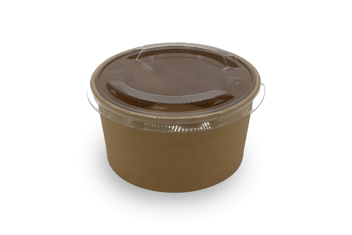 Salatbowl aus Kraftpapier 1000ml Verpackung2Go