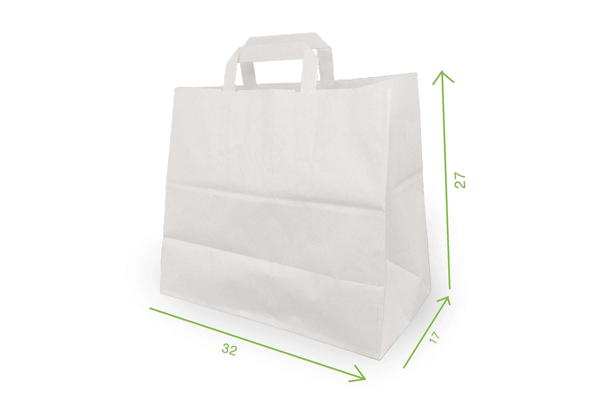 Papiertragetasche 32 + 17 x 27cm Verpackung2Go