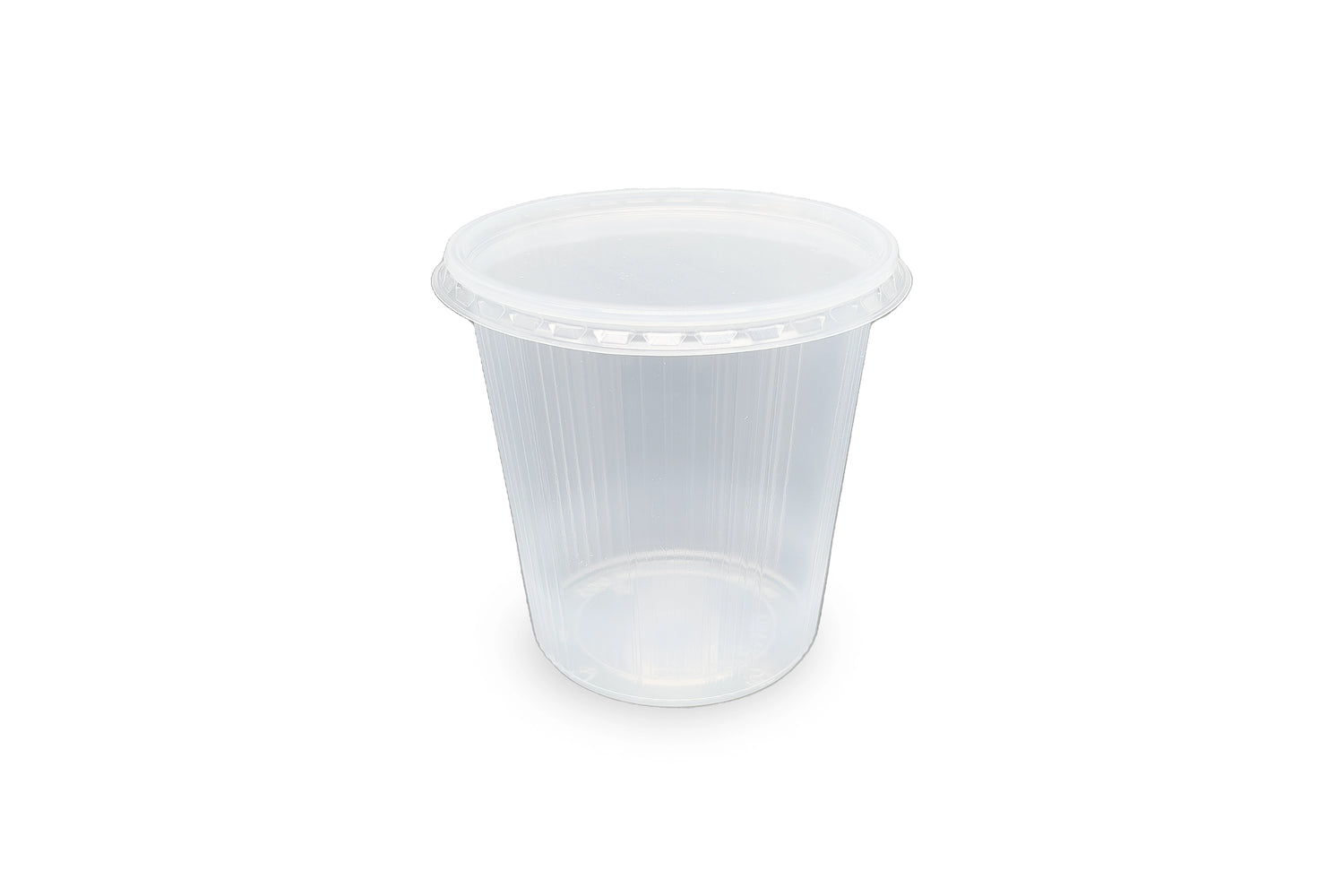 Feinkostbecher mit Deckel 500ml Rund Verpackung2Go