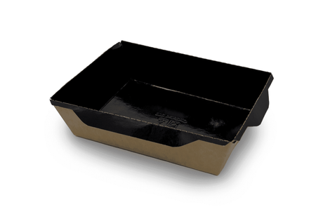 Sushi-Schale 400ml Black Edition - Verpackung2Go