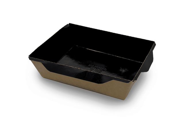 Sushi-Schale 400ml Black Edition - Verpackung2Go