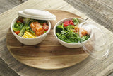 Salatschale aus Zellstoff in Aktion - Verpackung2Go