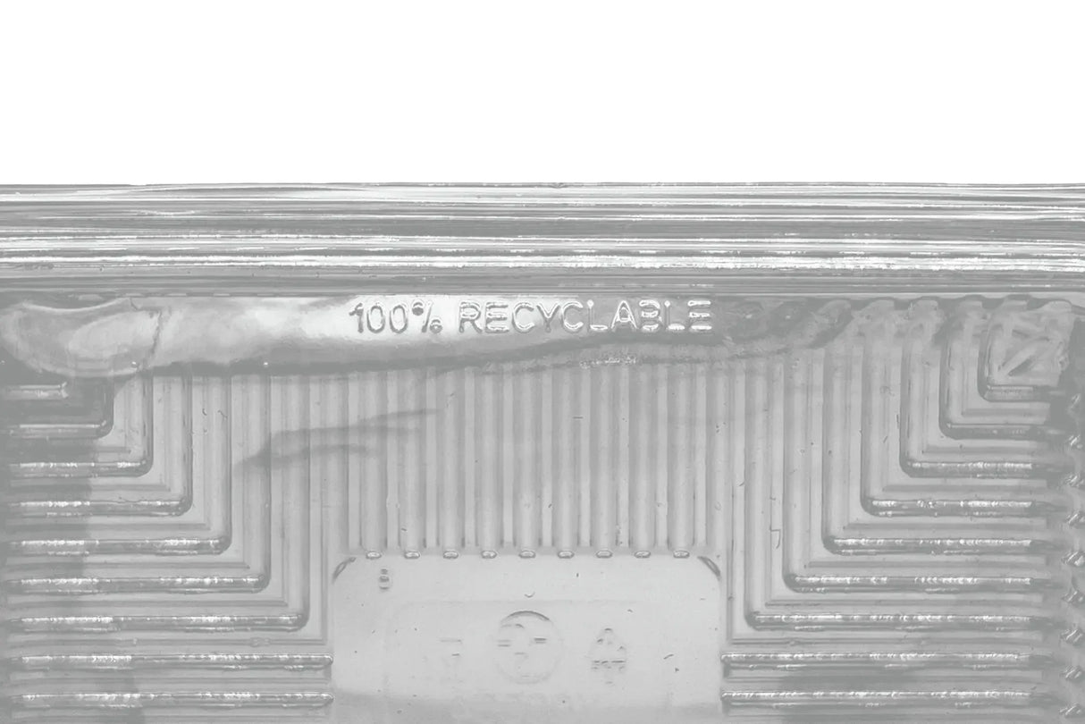 Klappschale 600ml | Transparent Verpackung2Go