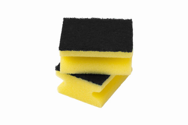 Padschwamm, mit griff gelb-schwarz