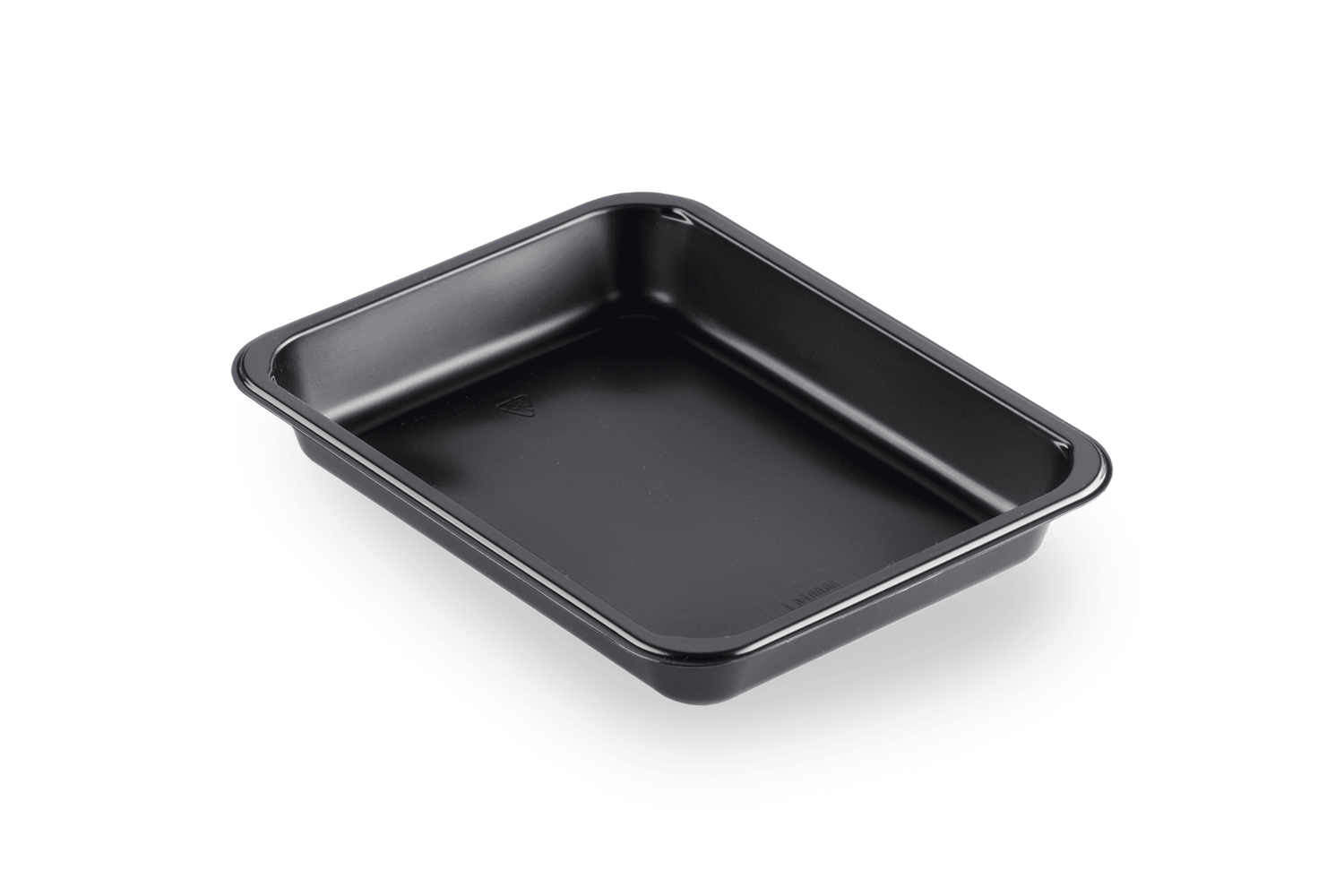 PP-Schale Caterline 227 x 178 x 32 mm Schwarz | ungeteilt Verpackung2Go