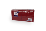 Tissue Serviette 33 x 33cm 1/4 bordeaux Verpackung2Go