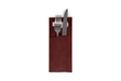 Serviettentasche bordeaux inklusiv Serviette (pochetto) Verpackung2Go
