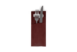 Serviettentasche bordeaux inklusiv Serviette (pochetto) Verpackung2Go