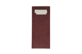 Serviettentasche bordeaux inklusiv Serviette (pochetto) Verpackung2Go