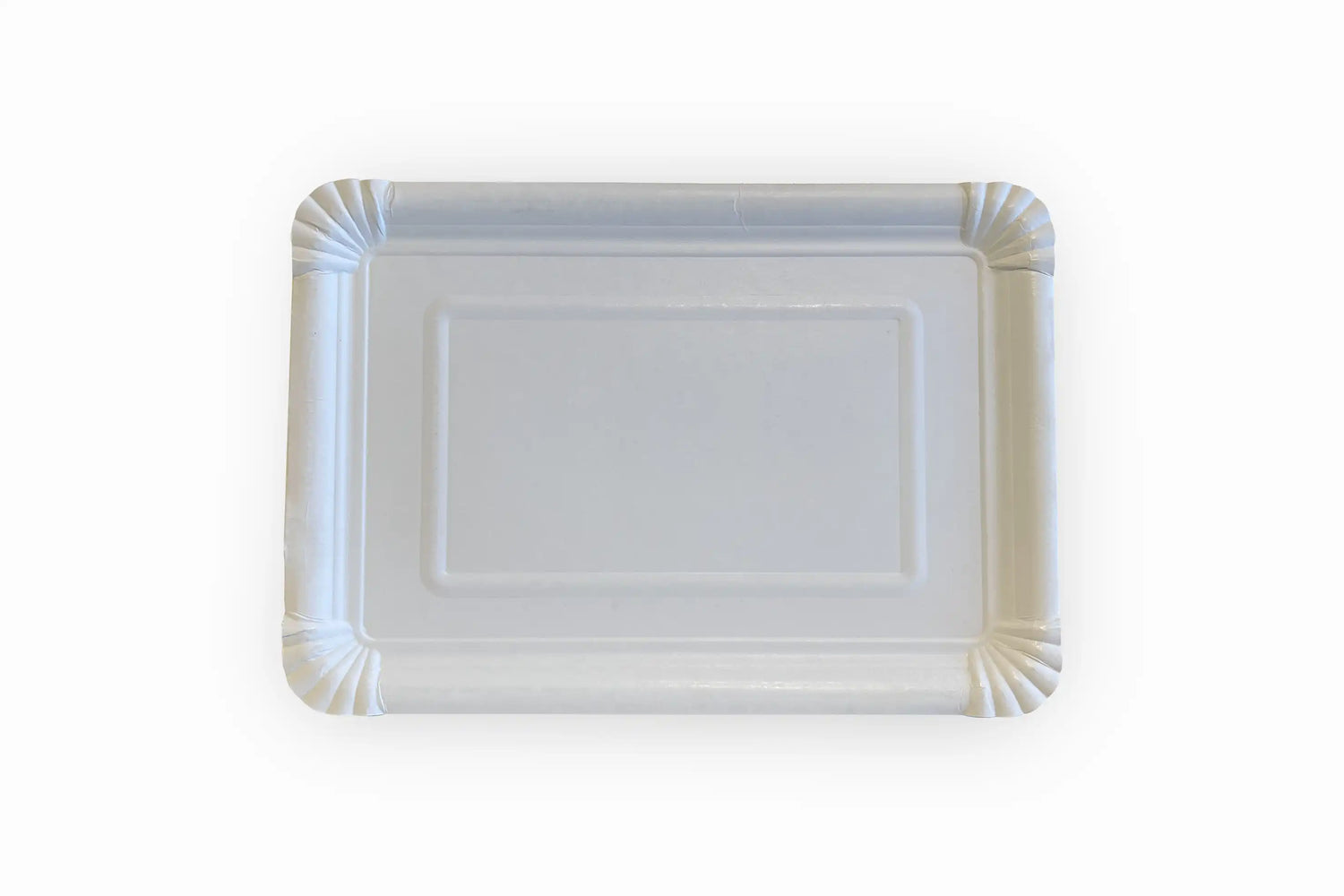 Pappteller eckig 18x26cm Verpackung2Go