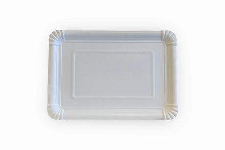 Pappteller eckig 9x15cm Verpackung2Go