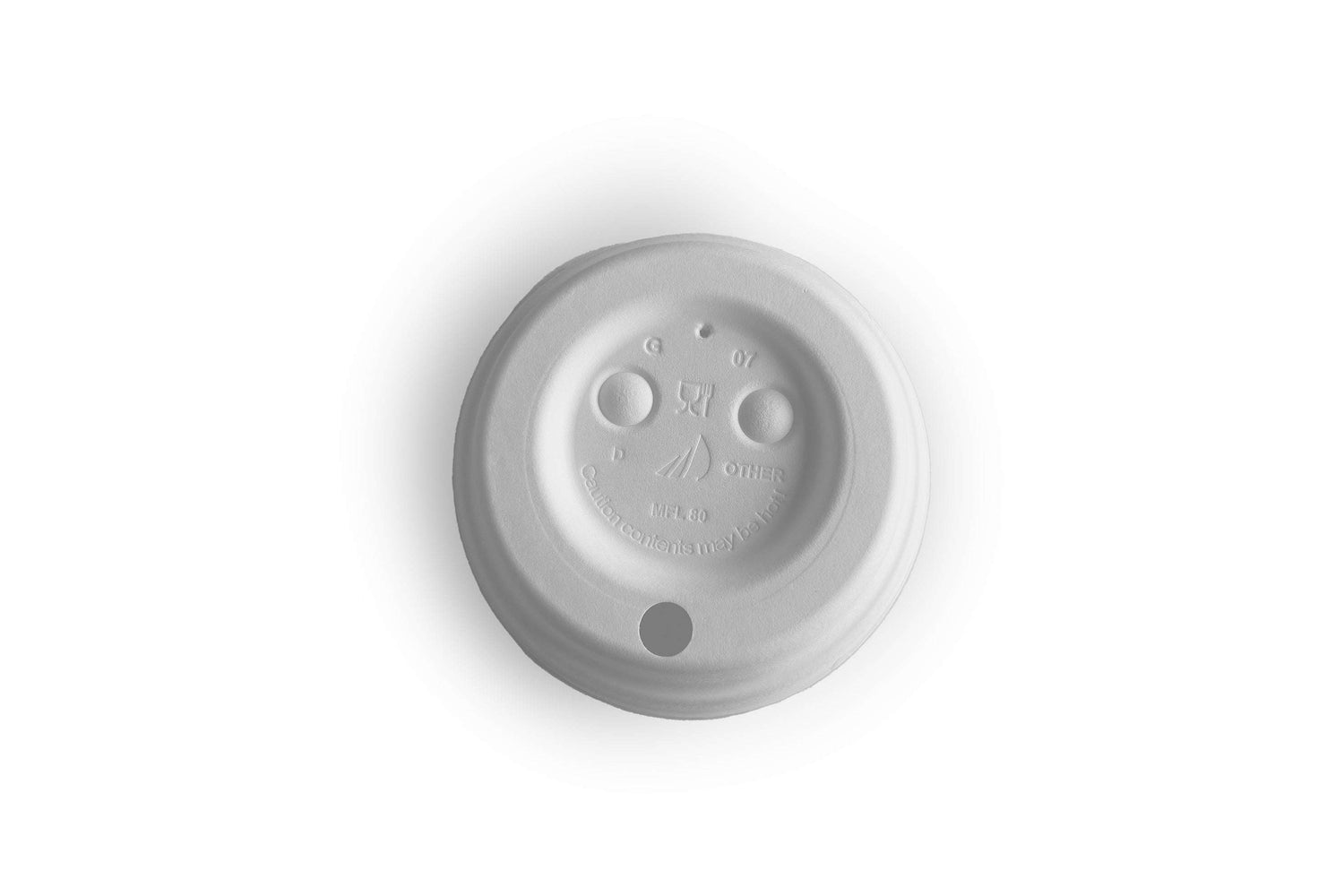 Deckel für Kaffeebecher, Coffee To Go - 300/400ml Fiber Verpackung2Go