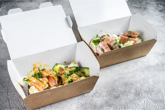 Food To Go Boxen in Aktion - Verpackung2Go