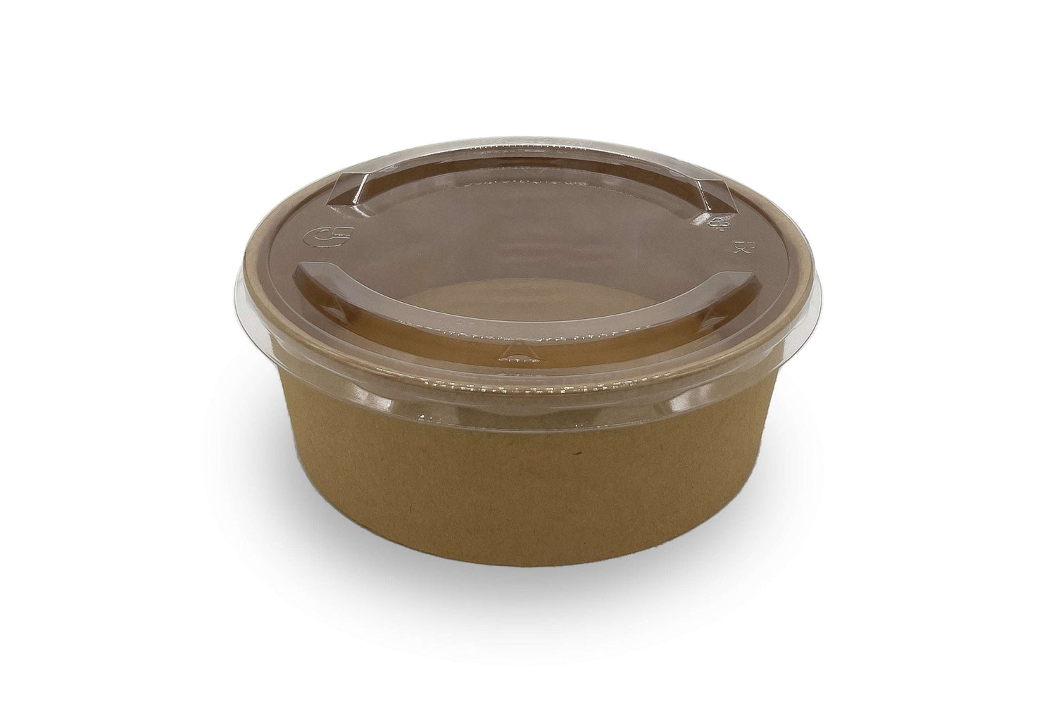 Salatbowl aus Kraftpapier 1300ml Verpackung2Go