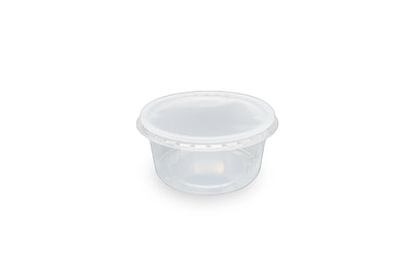 Feinkostbecher mit Deckel 250ml RundVerpackung2Go