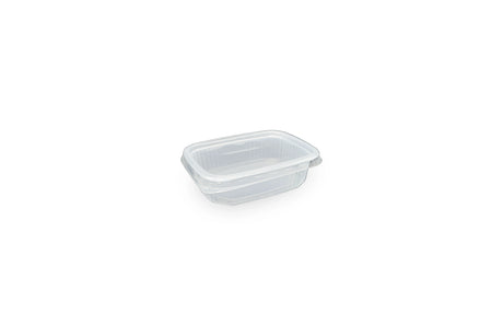 Feinkostbecher mit Deckel 150ml eckig Verpackung2Go