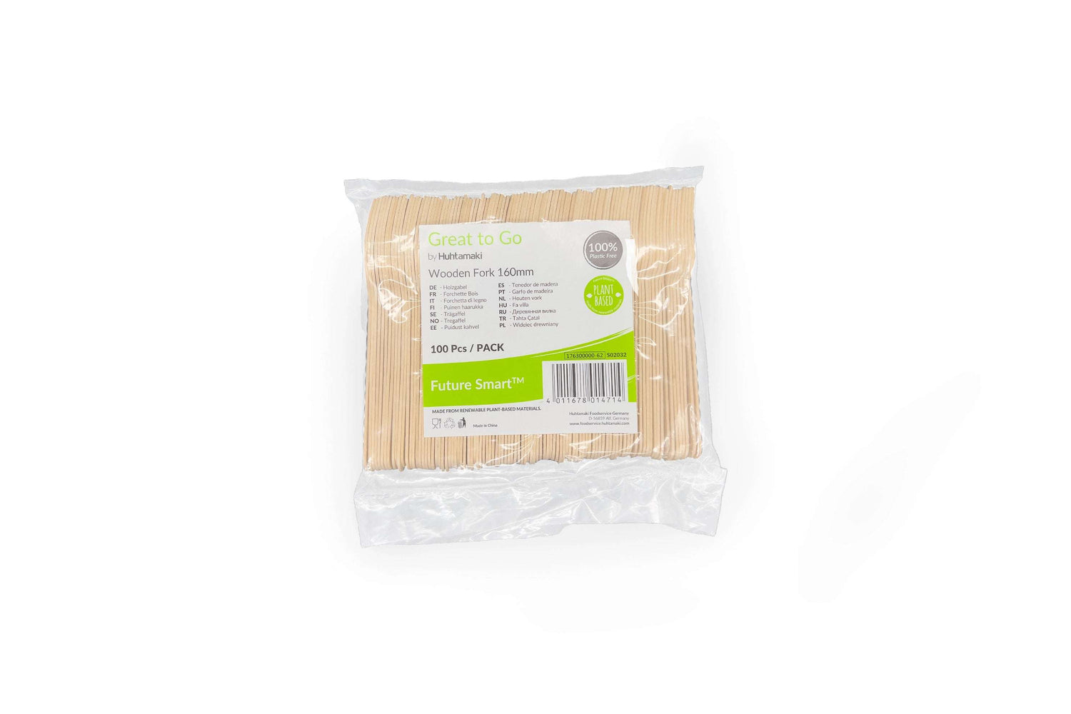 Holz Gabel 16cm Verpackung2Go