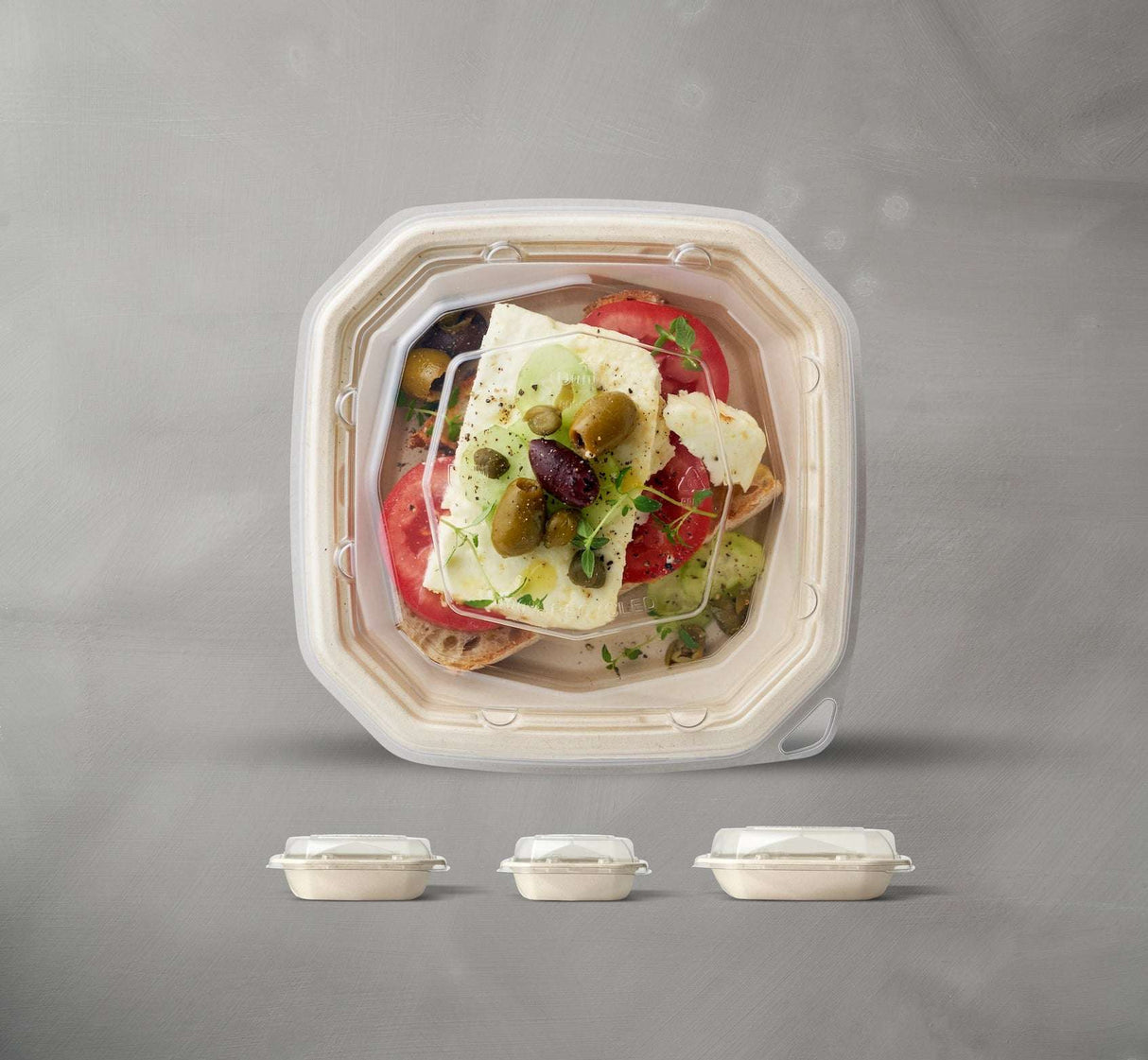 Deckel für Octabagasse 650ml Verpackung2Go