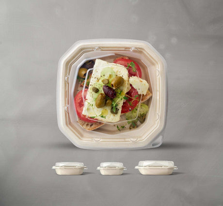 Deckel für Octabagasse 650ml Verpackung2Go