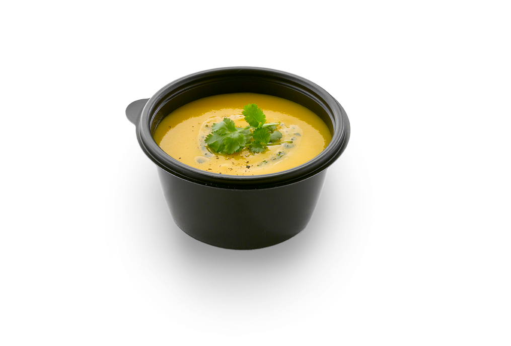 Verpackung2GoSuppenschale 500ml Schwarz